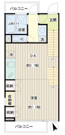 FLEG自由が丘EL 201 間取り図