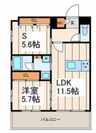 フロントコート両国 401 間取り図