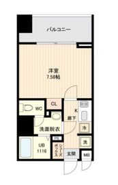 オープンブルーム品川南大井 701 間取り図