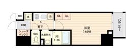 オープンブルーム品川南大井 1002 間取り図