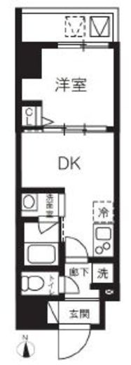 ハーモニーレジデンスグローバルキャピタル 301 間取り図