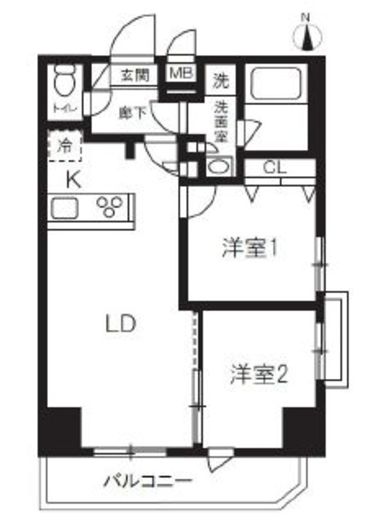 ハーモニーレジデンスグローバルキャピタル 904 間取り図