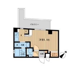 Misuz Court門前仲町 501 間取り図