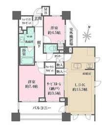 パークハウスセントリエ 12階 間取り図