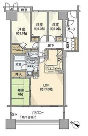 トキアス (TOKIAS) 8階 間取り図