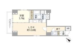 オープンレジデンシア日本橋人形町 3階 間取り図