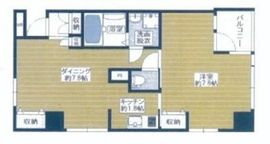 チェスターハウス猿楽町 205 間取り図