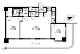 エクセルシオール港区海岸 601 間取り図