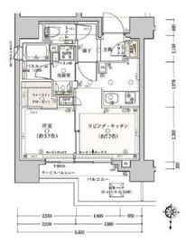 クリオラベルヴィ武蔵小杉グレイス 7階 間取り図