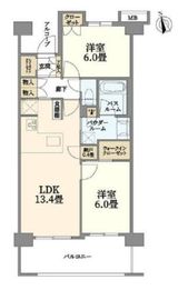 リージェントハウス大森西 2階 間取り図