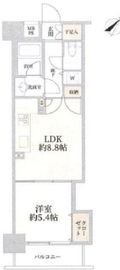 グランドパーク代々木 5階 間取り図