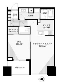 シティタワーズ豊洲ザ・ツイン サウスタワー 27階 間取り図