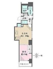 藤和シティホームズ元浅草 5階 間取り図