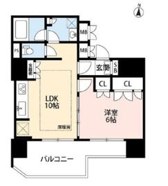 ネベル板橋 7階 間取り図