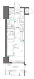 ZOOM横浜関内 6階 間取り図