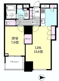 シティタワーズ豊洲ザ・ツイン サウスタワー 26階 間取り図