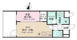 IPSE代々木上原DLX (イプセ代々木上原ディーエルエックス) 302 間取り図