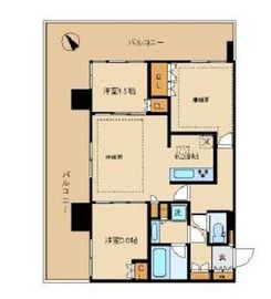 シティタワー新宿 20階 間取り図