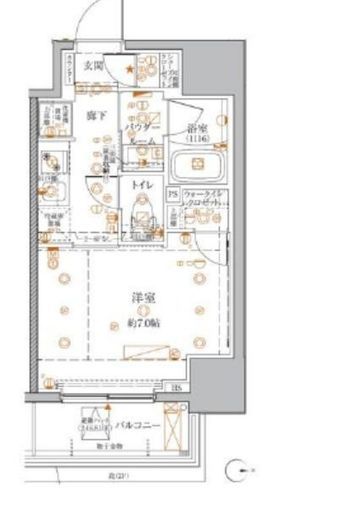 クレイシアIDZ王子マークプレイス 9階 間取り図