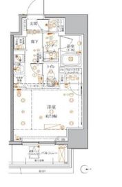 クレイシアIDZ王子マークプレイス 9階 間取り図