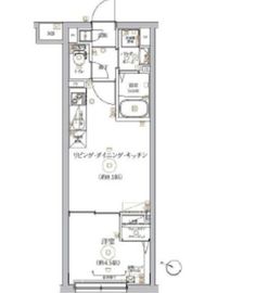 RELUXIA大塚 (リルシア大塚) 2階 間取り図