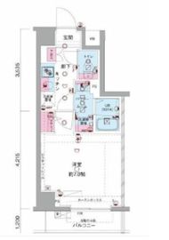 ジェノヴィア田端3グリーンヴェール 7階 間取り図