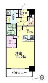 センシア山手大塚 2階 間取り図