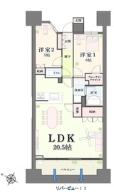 ブリリア大島小松川公園 11階 間取り図