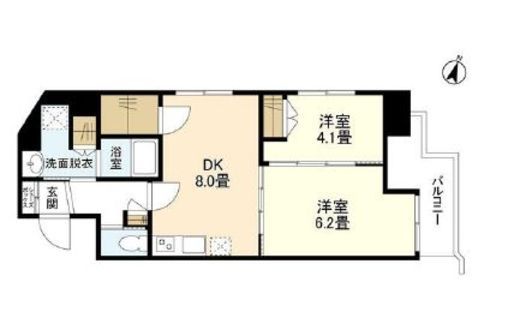 GLOIRE東品川 (グロワール東品川) 505 間取り図