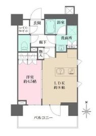 プレミスト早稲田 5階 間取り図