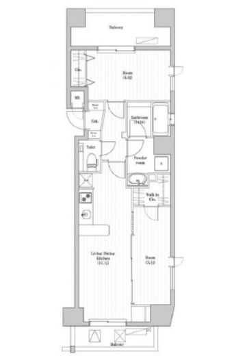 オーパスホームズ大泉学園Ⅰ 1202 間取り図