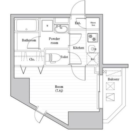 オーパスホームズ大泉学園Ⅰ 303 間取り図