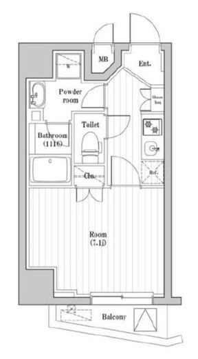 オーパスホームズ大泉学園Ⅱ 702 間取り図
