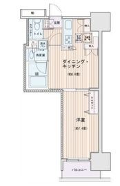 エスティメゾン錦糸町2 1505 間取り図