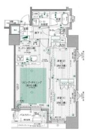 アルシア日暮里 7階 間取り図
