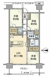 プラウドシティ大田六郷 11階 間取り図