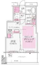 アトラスブランズタワー三河島 10階 間取り図