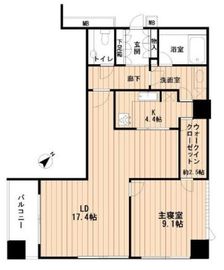 シェルトーレ三番町 6階 間取り図