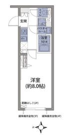 ルネサンスコート高田馬場Patria 205 間取り図