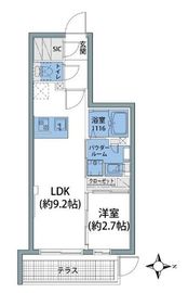 ルネサンスコート高田馬場Patria 101 間取り図