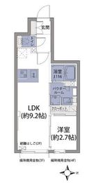 ルネサンスコート高田馬場Patria 202 間取り図