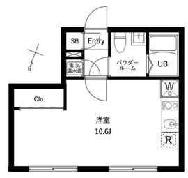 アーバンパーク下北沢 302 間取り図