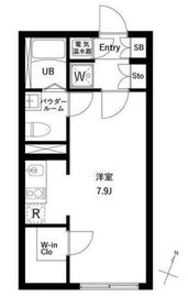 アーバンパーク下北沢 404 間取り図