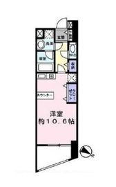 カームコート白金高輪 703 間取り図