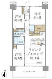 ブリリアシティ石神井公園アトラス 4階 間取り図