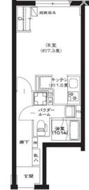 GENOVIA池袋 (ジェノヴィア池袋) 3階 間取り図