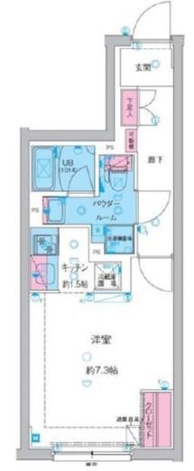 GENOVIA池袋 (ジェノヴィア池袋) 4階 間取り図