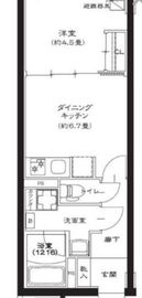GENOVIA池袋 (ジェノヴィア池袋) 3階 間取り図