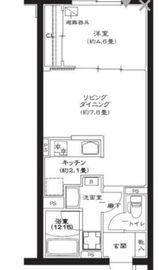 GENOVIA池袋 (ジェノヴィア池袋) 3階 間取り図