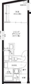 GENOVIA池袋 (ジェノヴィア池袋) 2階 間取り図